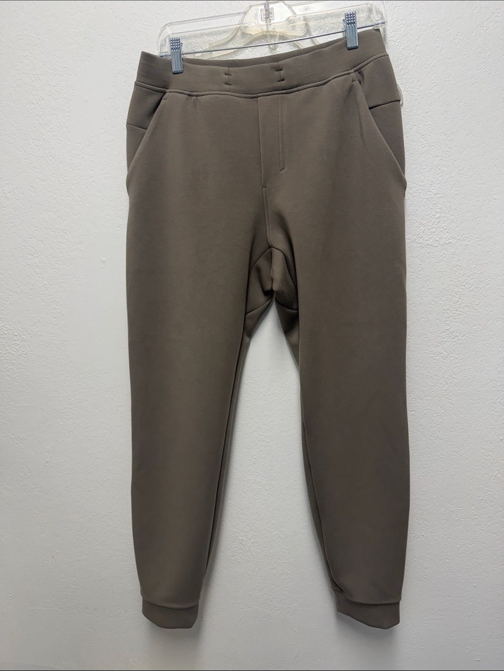 lululemon athletica Men's smooth spacer Jogger Sweatpants in Taupe/ olive